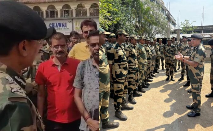 एडीजी बीएसएफ रवी गांधींनी मुर्शिदाबाद आणि मालदा येथे गाठले, हिंसाचारावर परिणाम झाला.