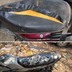 धक्कादायक! उरुळी कांचनमध्ये विद्यार्थ्यांच्या मोटारसायकल सीटवर ब्लेड हल्ला; 8 ते 10 वाहनांचे नुकसान