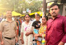 आठवडे बाजारात हरवलेली चिमुकली अवघ्या अर्ध्या तासात आई-वडिलांच्या स्वाधीन; उरुळी कांचन पोलिसांची तत्परता