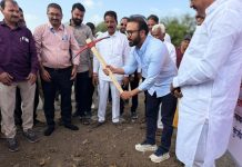 कुंजीरवाडी-आळंदी म्हातोबाची मार्गावरील नवीन कॅनॉल पुलाचे भूमिपूजन उत्साहात संपन्न