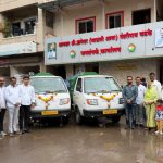 वाघोलीच्या स्वच्छतेसाठी महत्त्वाचे पाऊल; घनकचरा संकलनाच्या दोन गाड्या सेवेत ; आमदार कटके यांच्या पाठपुराला यश