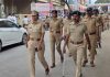 गणेशोत्सवाच्या पार्श्वभूमीवर उरुळी कांचनमध्ये पोलिसांचा रूट मार्च!