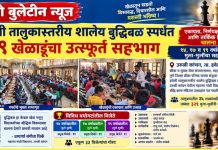हवेली तालुकास्तरीय शालेय बुद्धिबळ स्पर्धेत ३२९ खेळाडूंचा उत्स्फूर्त सहभाग!